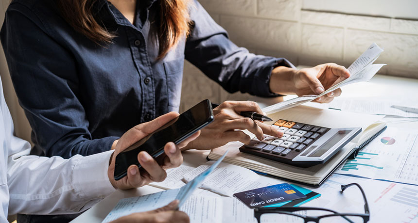 Financial accounts image